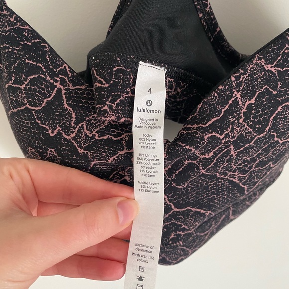 Lululemon Flow Y bra *nulu - Picture 4 of 7